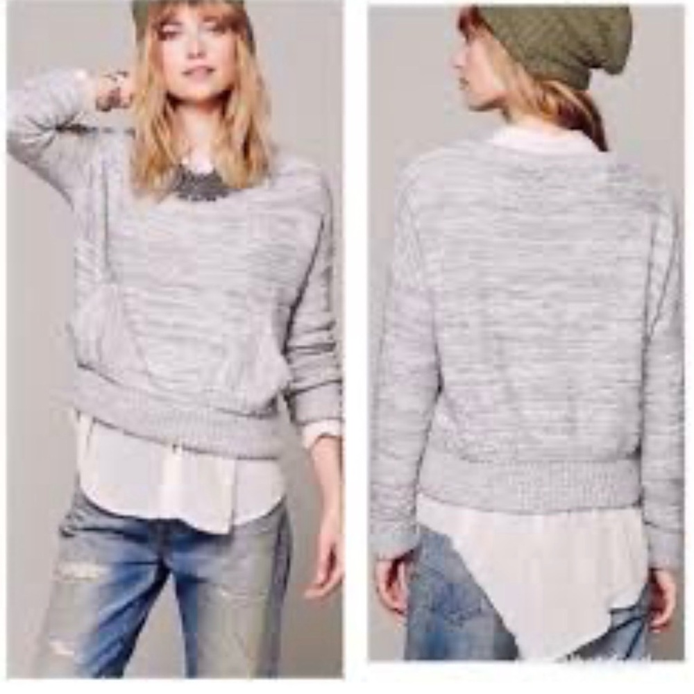 Free people oversized sweater size S